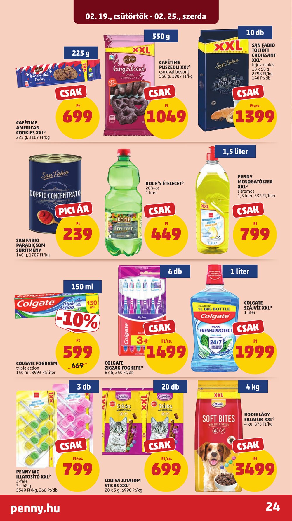 Penny Market akciós újság 2026.02.19-től - 28. oldal.