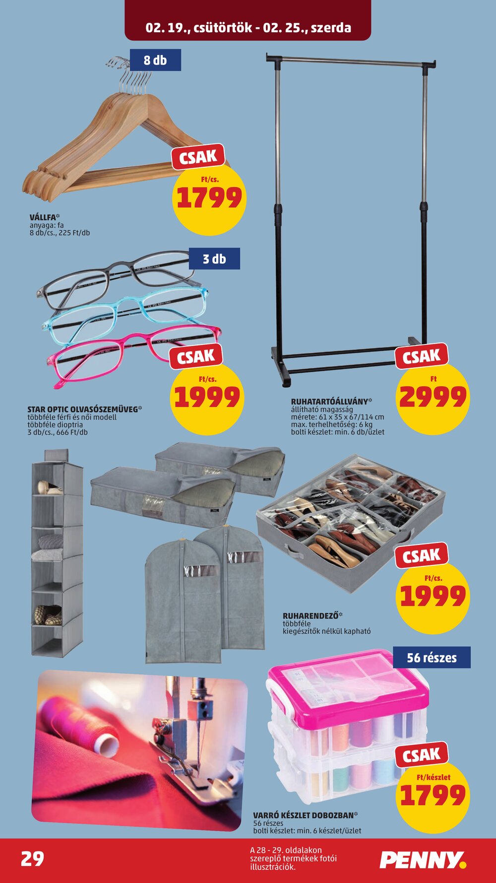 Penny Market akciós újság 2026.02.19-től - 33. oldal.