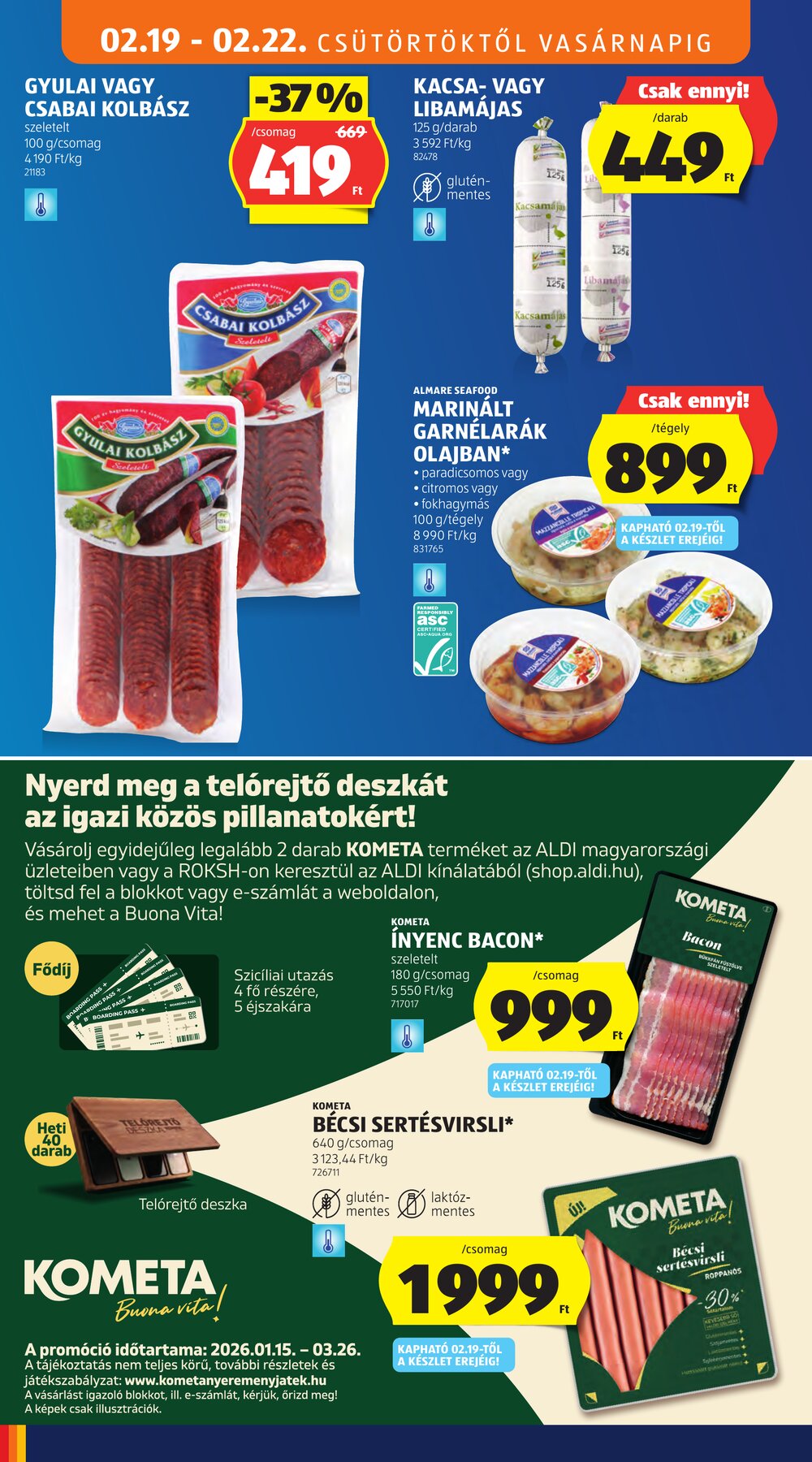 Aldi akciós újság 2026.02.19-től - 10. oldal.