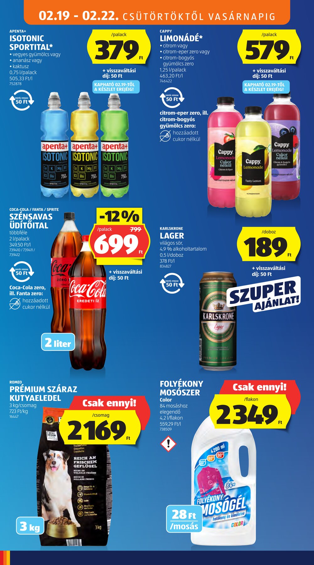 Aldi akciós újság 2026.02.19-től - 12. oldal.