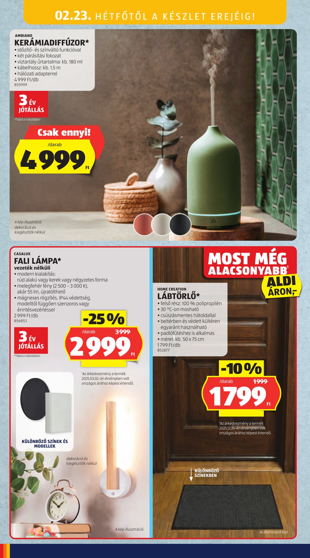 Aldi akciós újság 2026.02.19-től - 44. oldal.