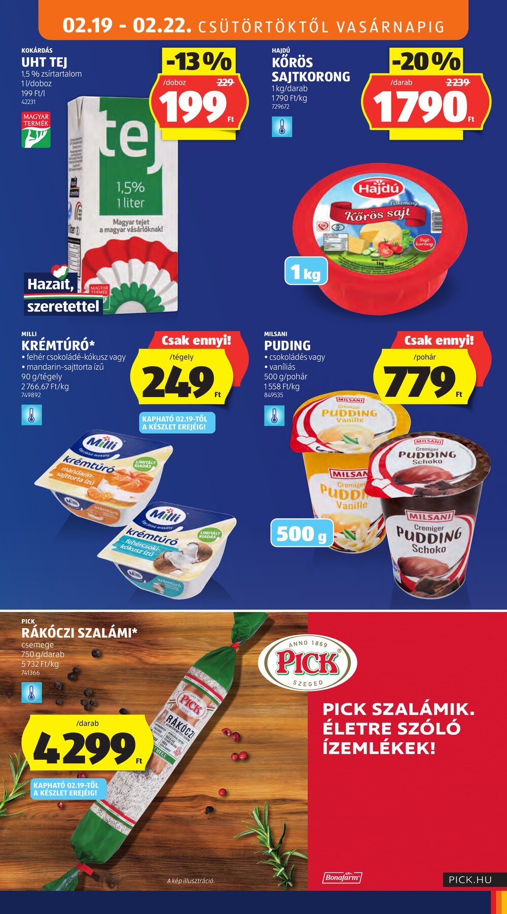 Aldi akciós újság 2026.02.19-től - 7. oldal.