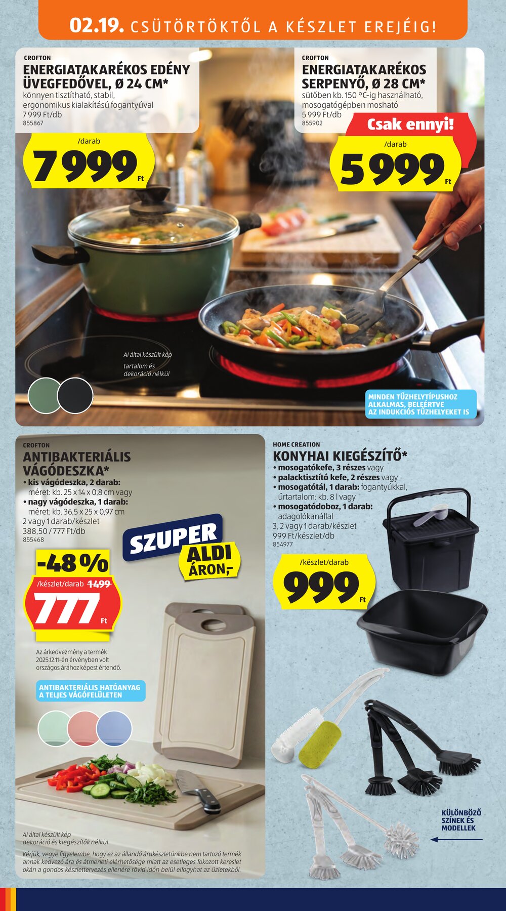 Aldi akciós újság 2026.02.19-től - 2. oldal.