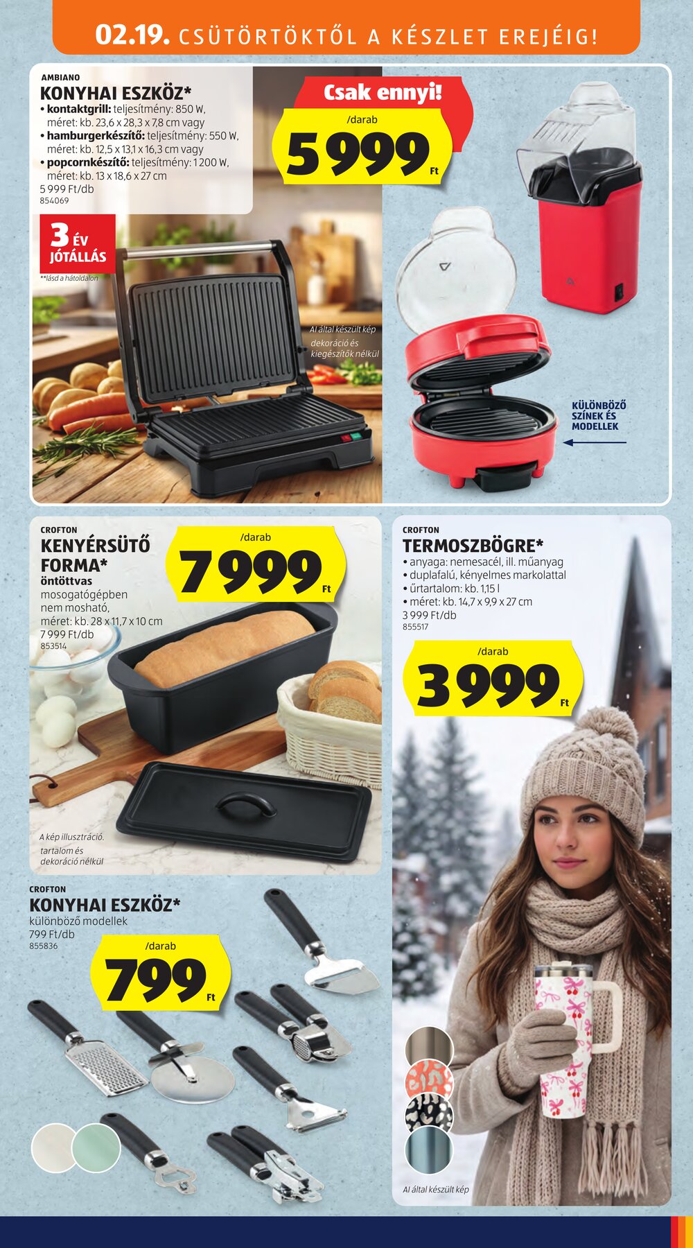 Aldi akciós újság 2026.02.19-től - 3. oldal.