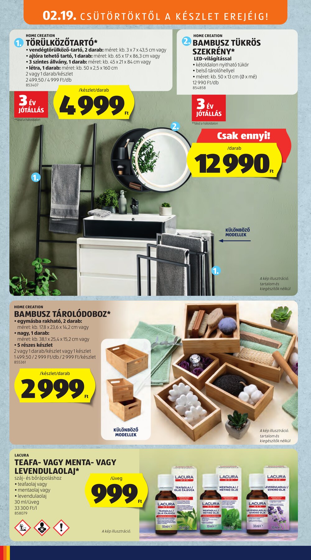 Aldi akciós újság 2026.02.19-től - 6. oldal.