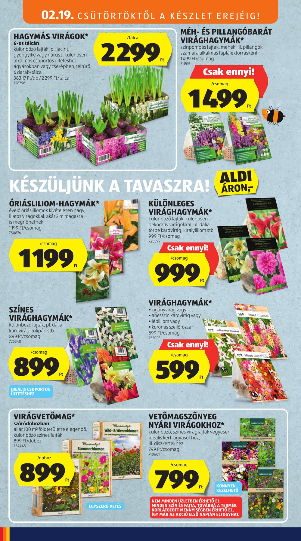 Aldi akciós újság 2026.02.19-től - 8. oldal.