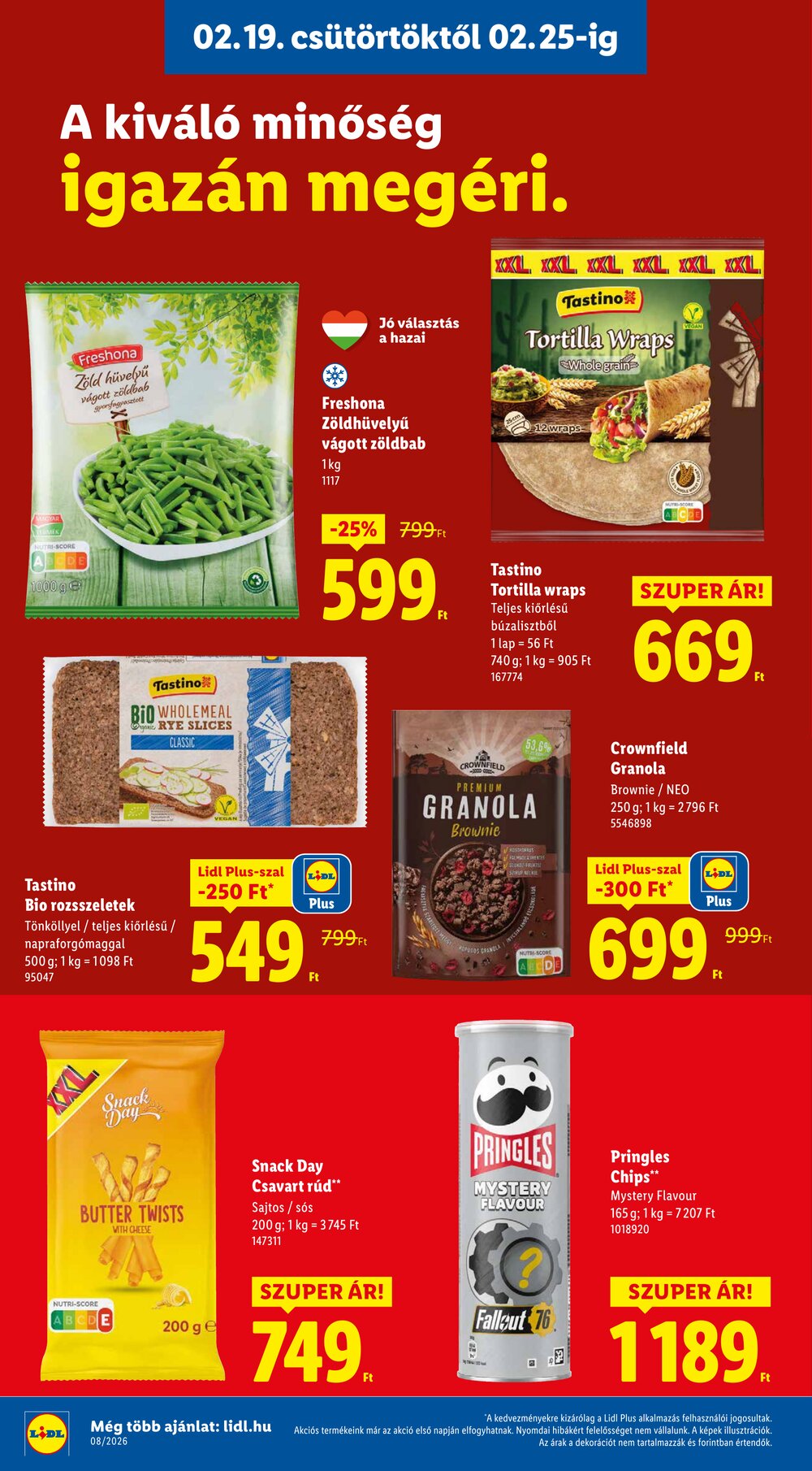 Lidl akciós újság 2026.02.19-től - 10. oldal.