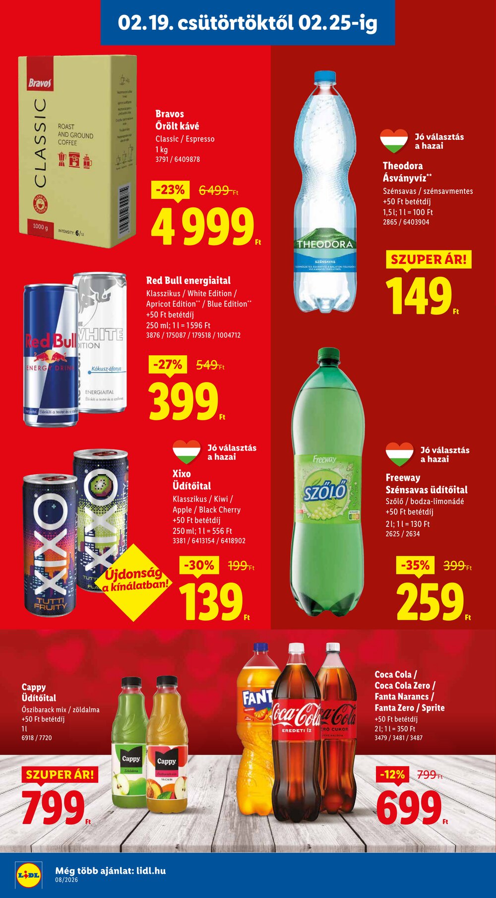 Lidl akciós újság 2026.02.19-től - 12. oldal.