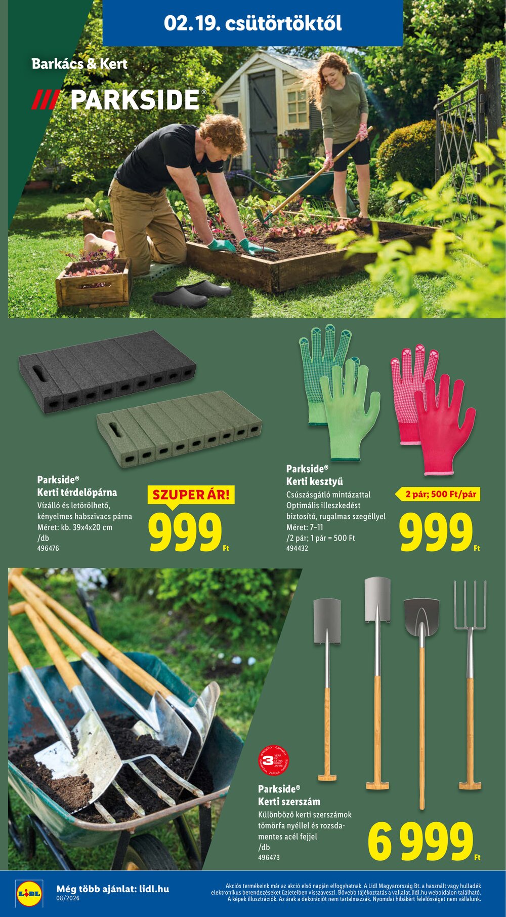 Lidl akciós újság 2026.02.19-től - 26. oldal.