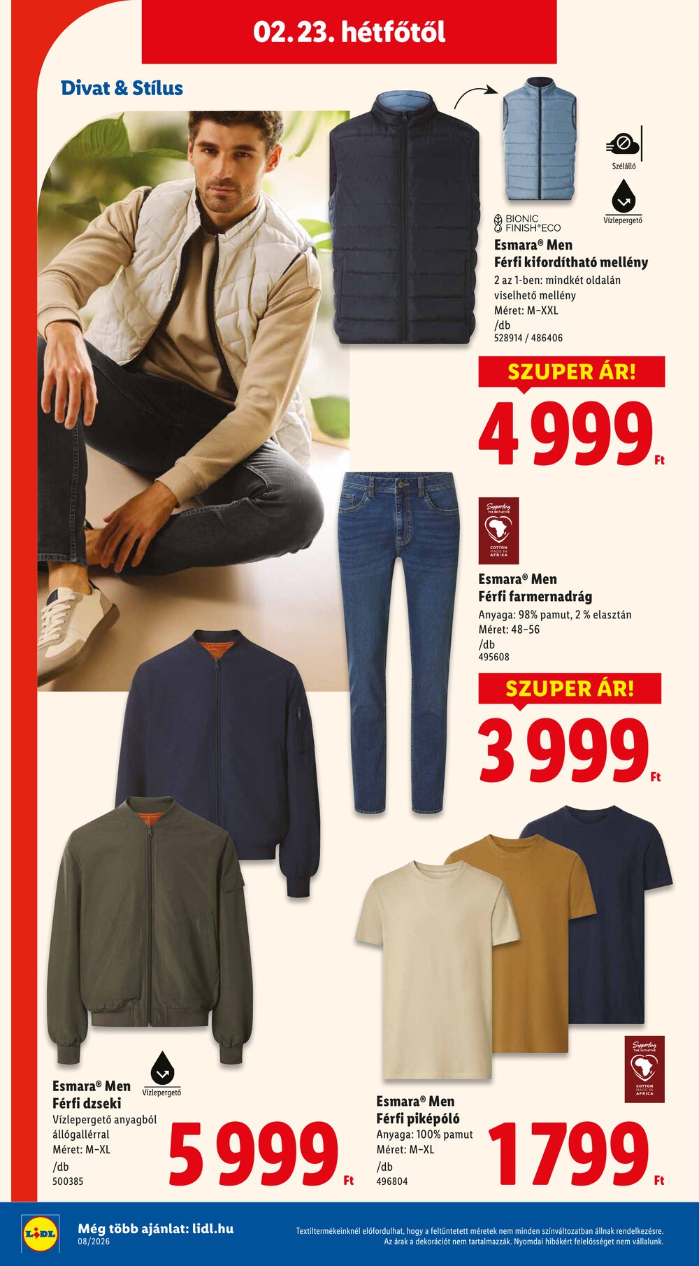 Lidl akciós újság 2026.02.19-től - 40. oldal.