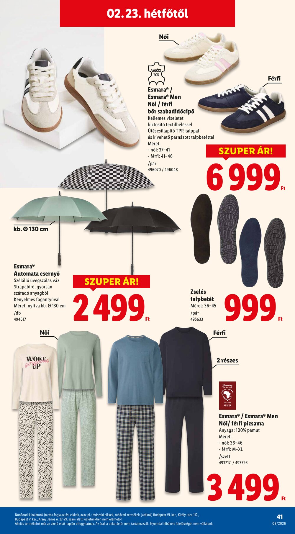 Lidl akciós újság 2026.02.19-től - 41. oldal.