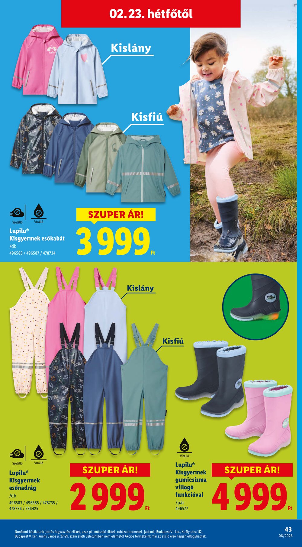 Lidl akciós újság 2026.02.19-től - 43. oldal.