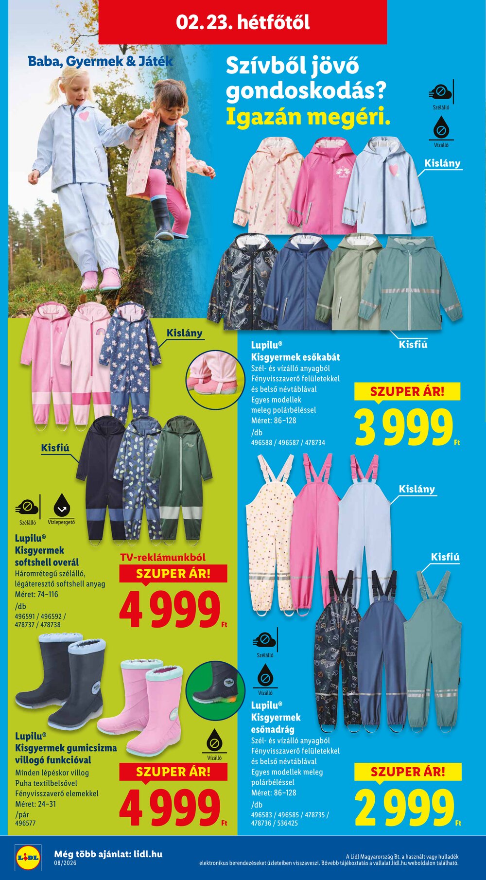 Lidl akciós újság 2026.02.19-től - 44. oldal.