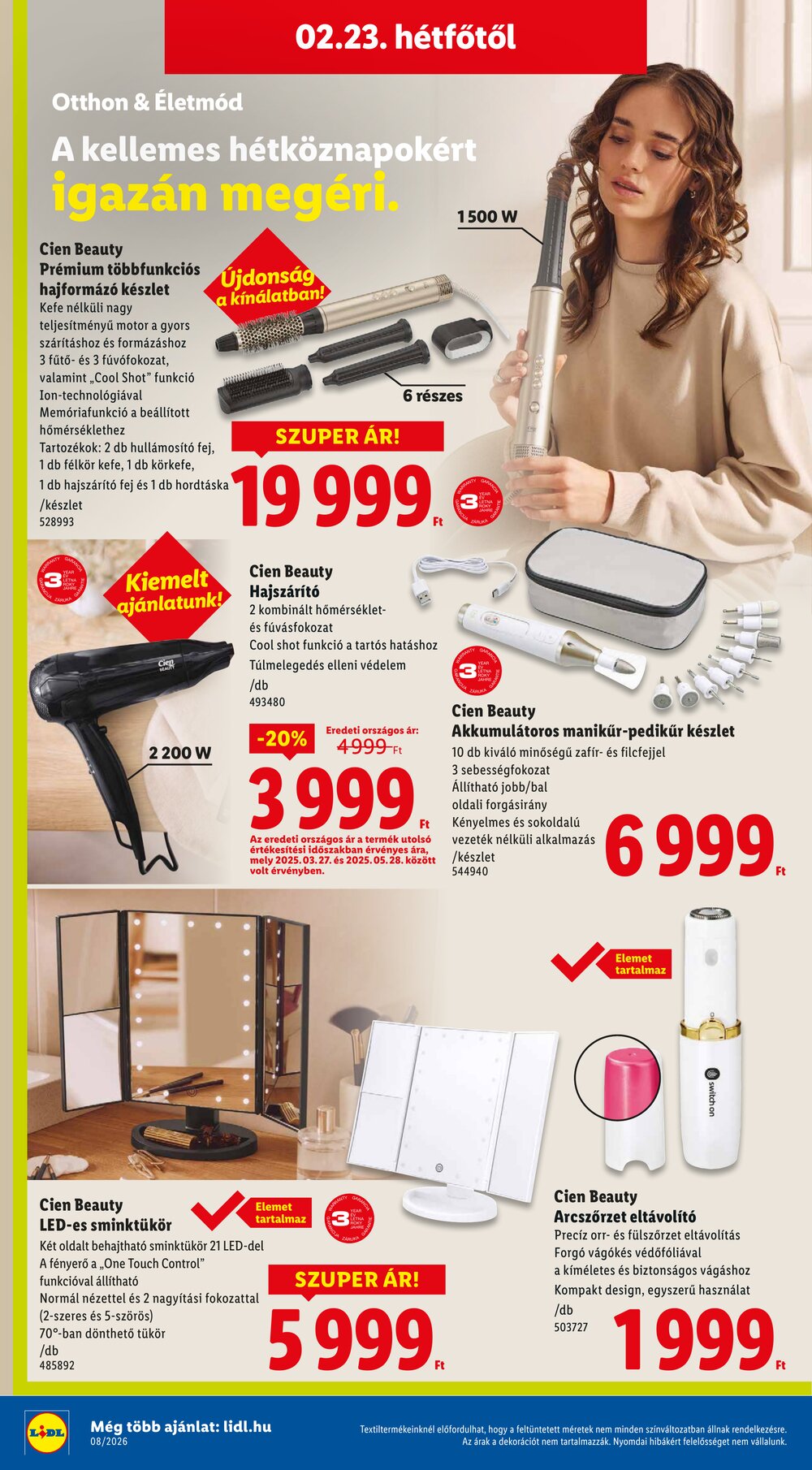 Lidl akciós újság 2026.02.19-től - 46. oldal.