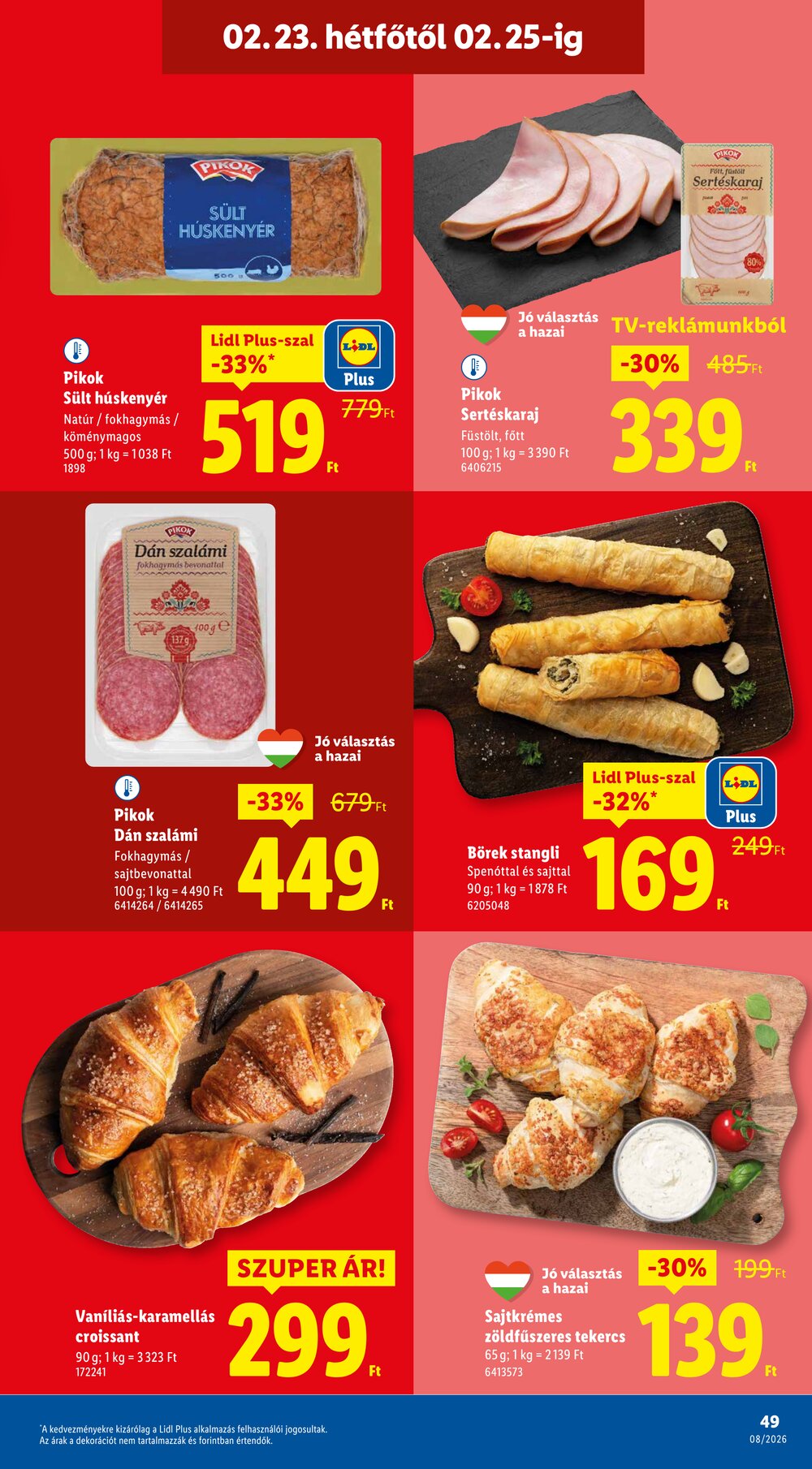 Lidl akciós újság 2026.02.19-től - 49. oldal.