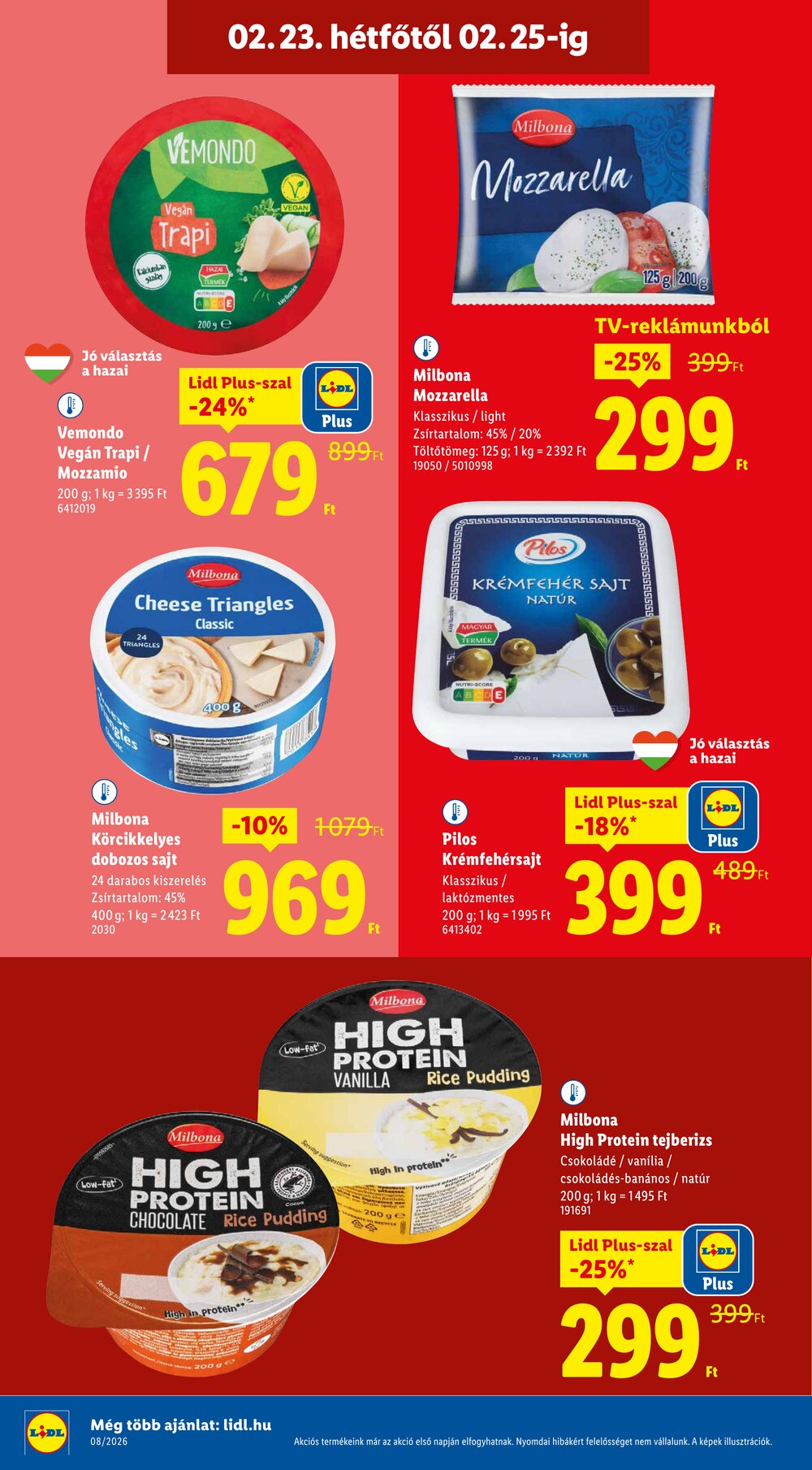 Lidl akciós újság 2026.02.19-től - 50. oldal.