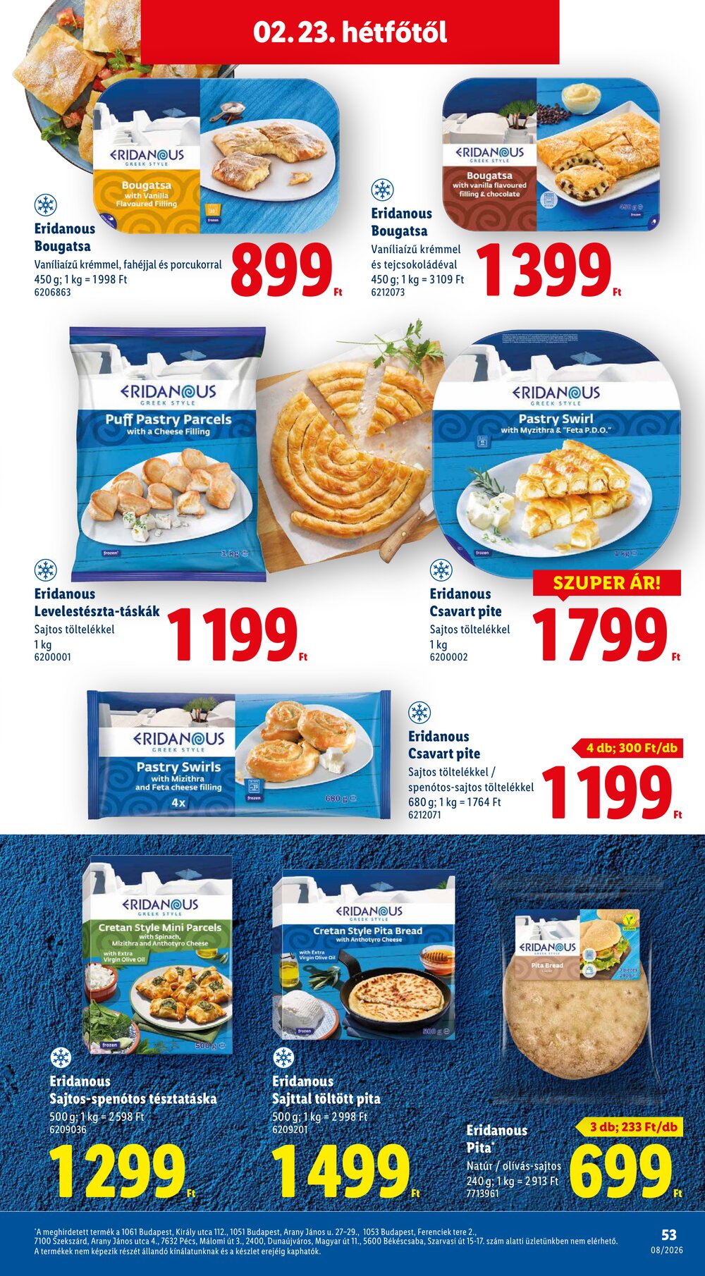 Lidl akciós újság 2026.02.19-től - 53. oldal.