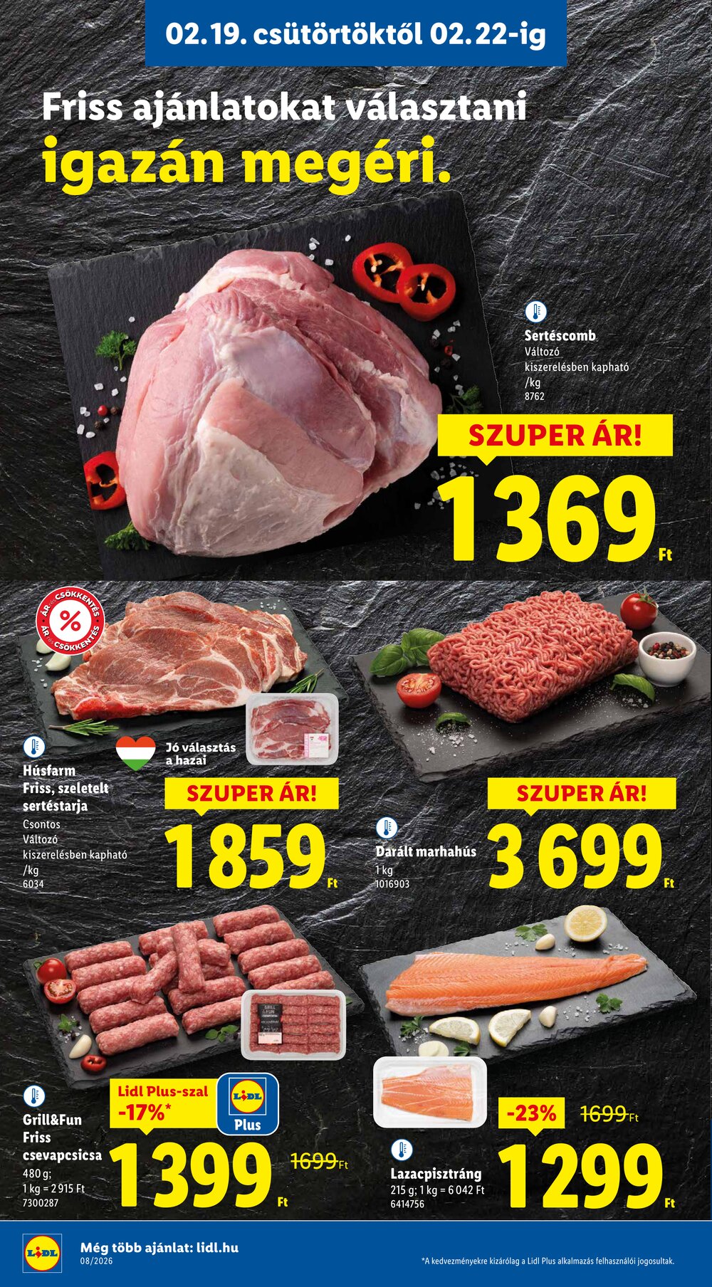 Lidl akciós újság 2026.02.19-től - 6. oldal.
