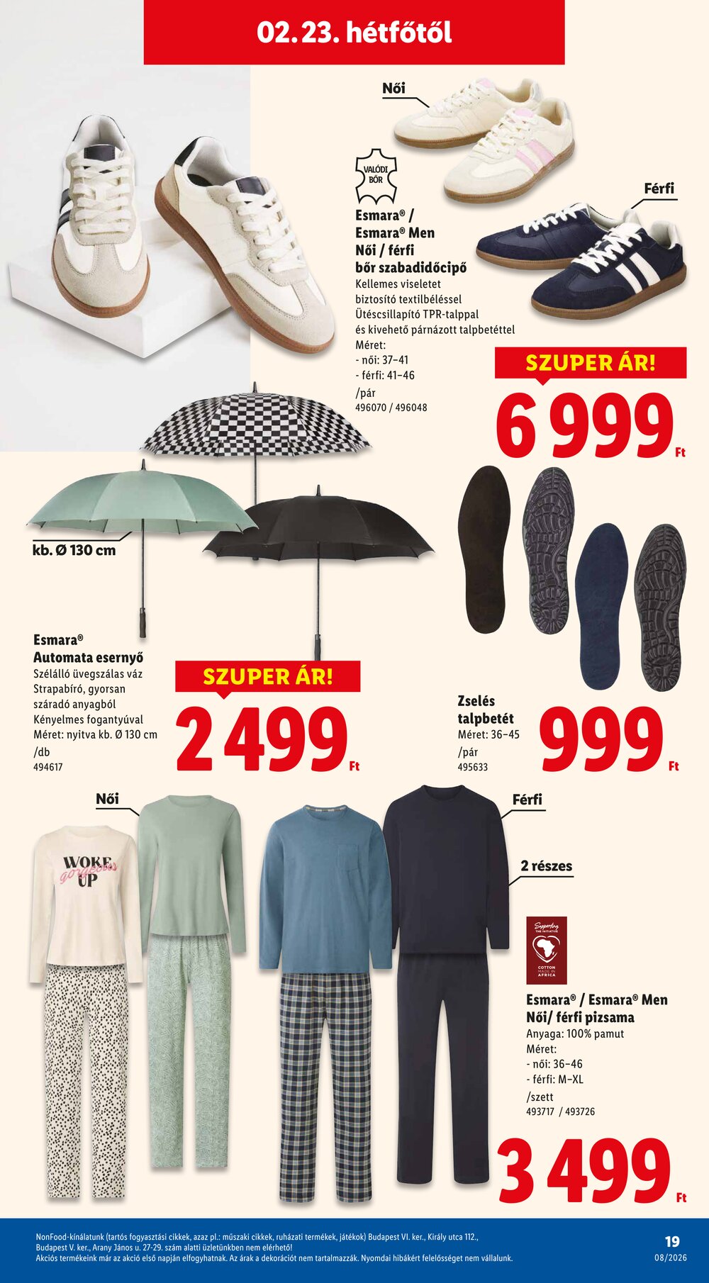 Lidl akciós újság 2026.02.19-től - 19. oldal.