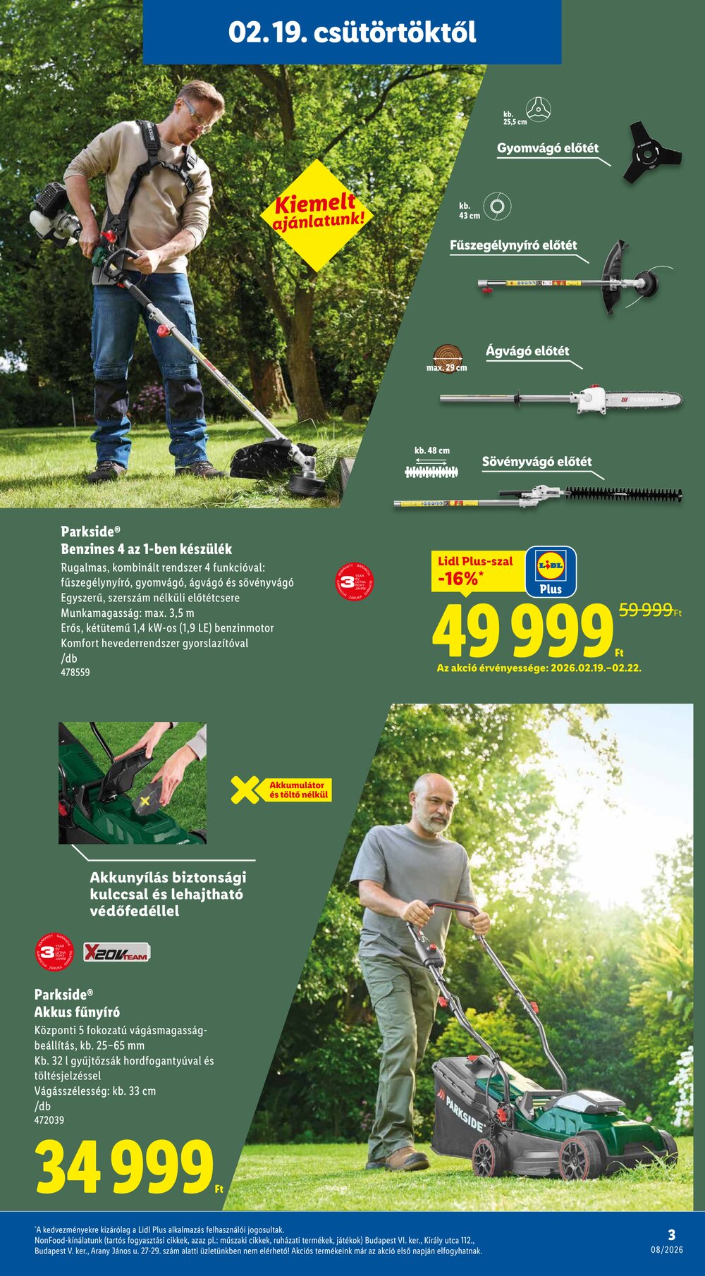 Lidl akciós újság 2026.02.19-től - 3. oldal.