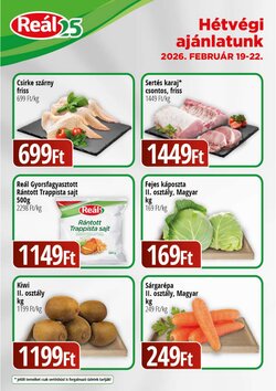 Reál akciós újság 2026.02.19-től