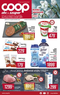 Coop akciós újság 2026.02.19-től