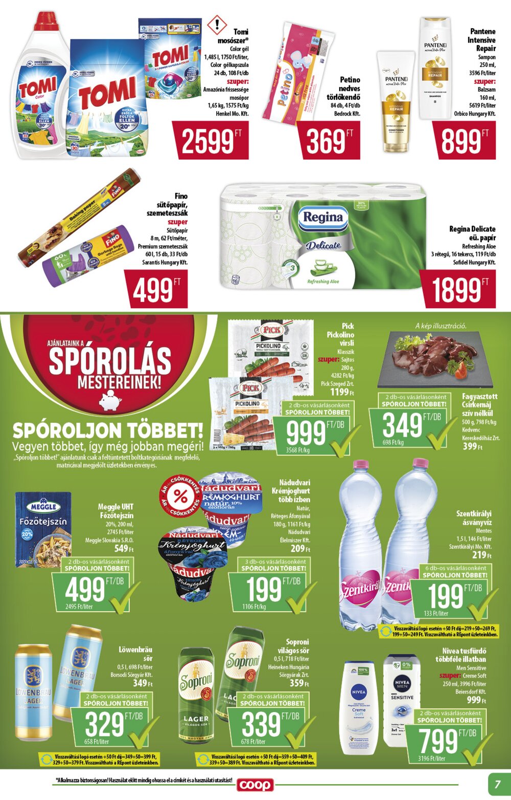 Coop akciós újság 2026.02.19-től - 7. oldal.