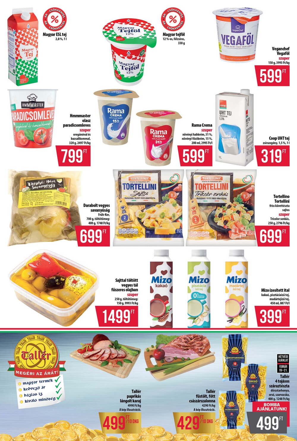 Coop akciós újság 2026.02.19-től - 2. oldal.