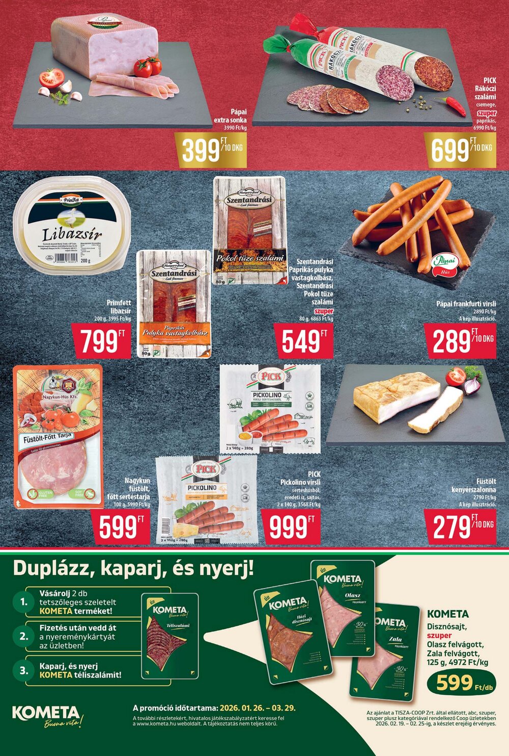 Coop akciós újság 2026.02.19-től - 4. oldal.