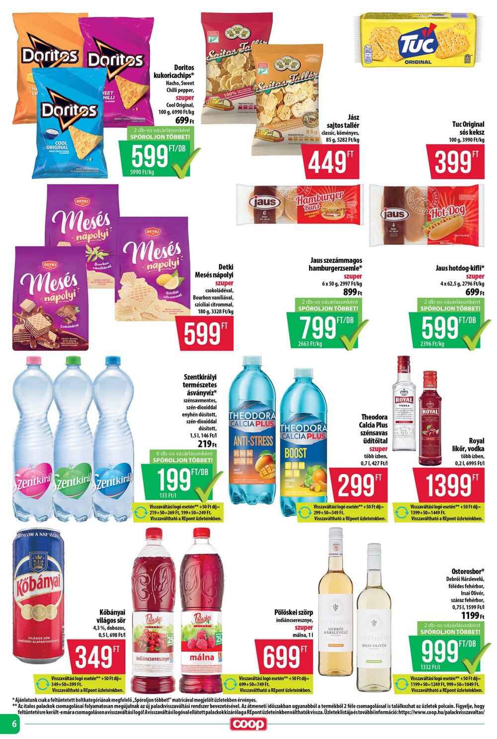 Coop akciós újság 2026.02.19-től - 6. oldal.