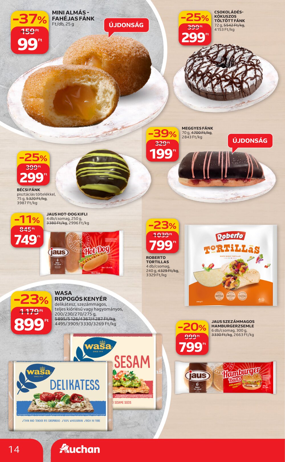 Auchan akciós újság 2026.02.19-től - 14. oldal.