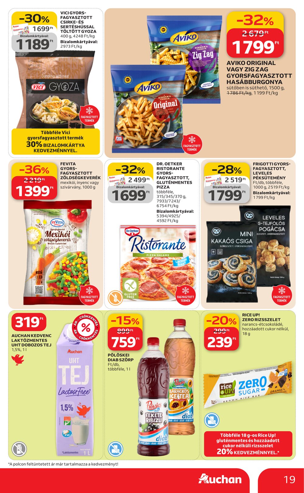 Auchan akciós újság 2026.02.19-től - 19. oldal.