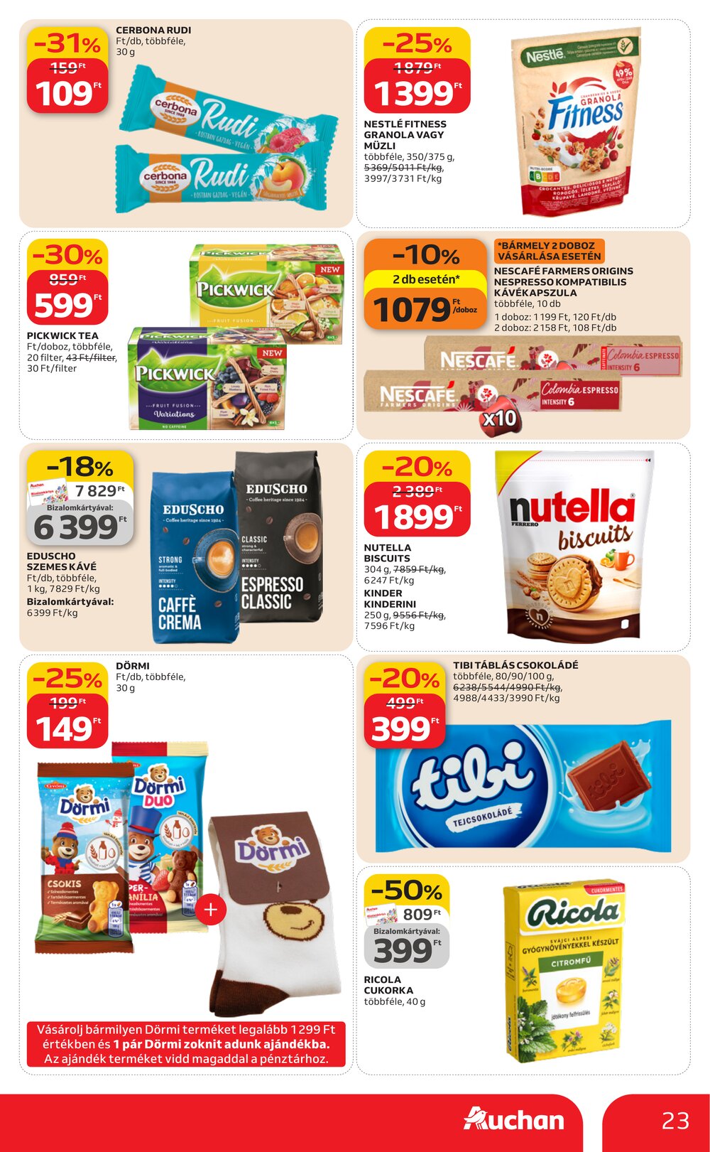 Auchan akciós újság 2026.02.19-től - 23. oldal.