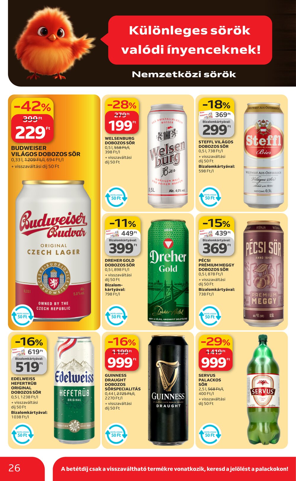 Auchan akciós újság 2026.02.19-től - 26. oldal.