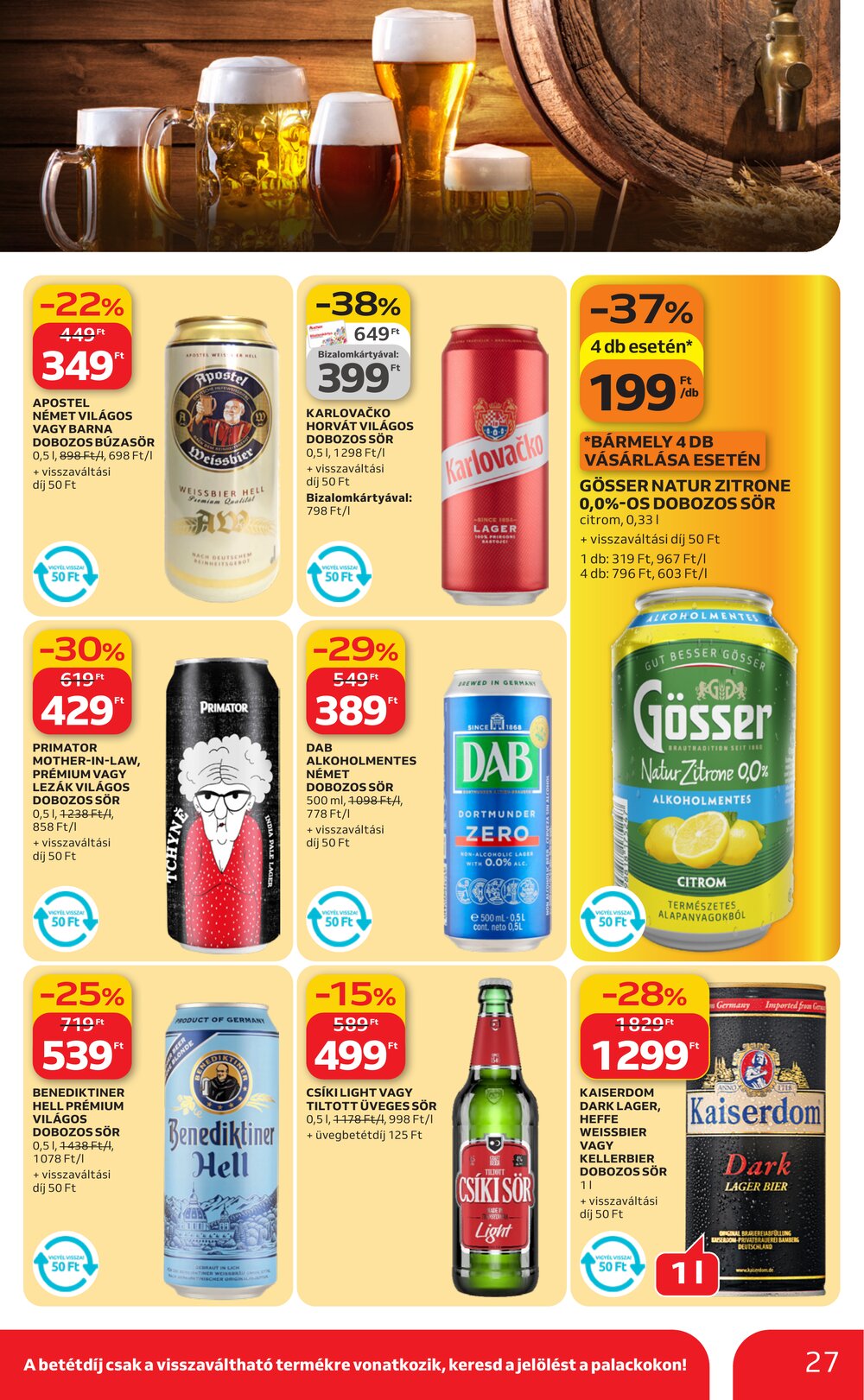 Auchan akciós újság 2026.02.19-től - 27. oldal.