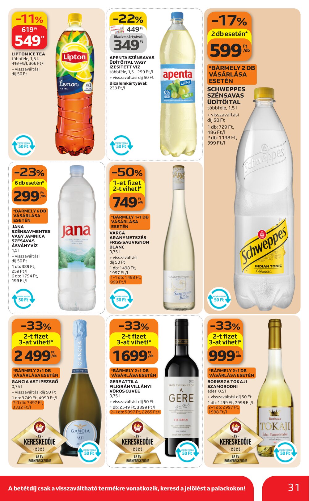 Auchan akciós újság 2026.02.19-től - 31. oldal.