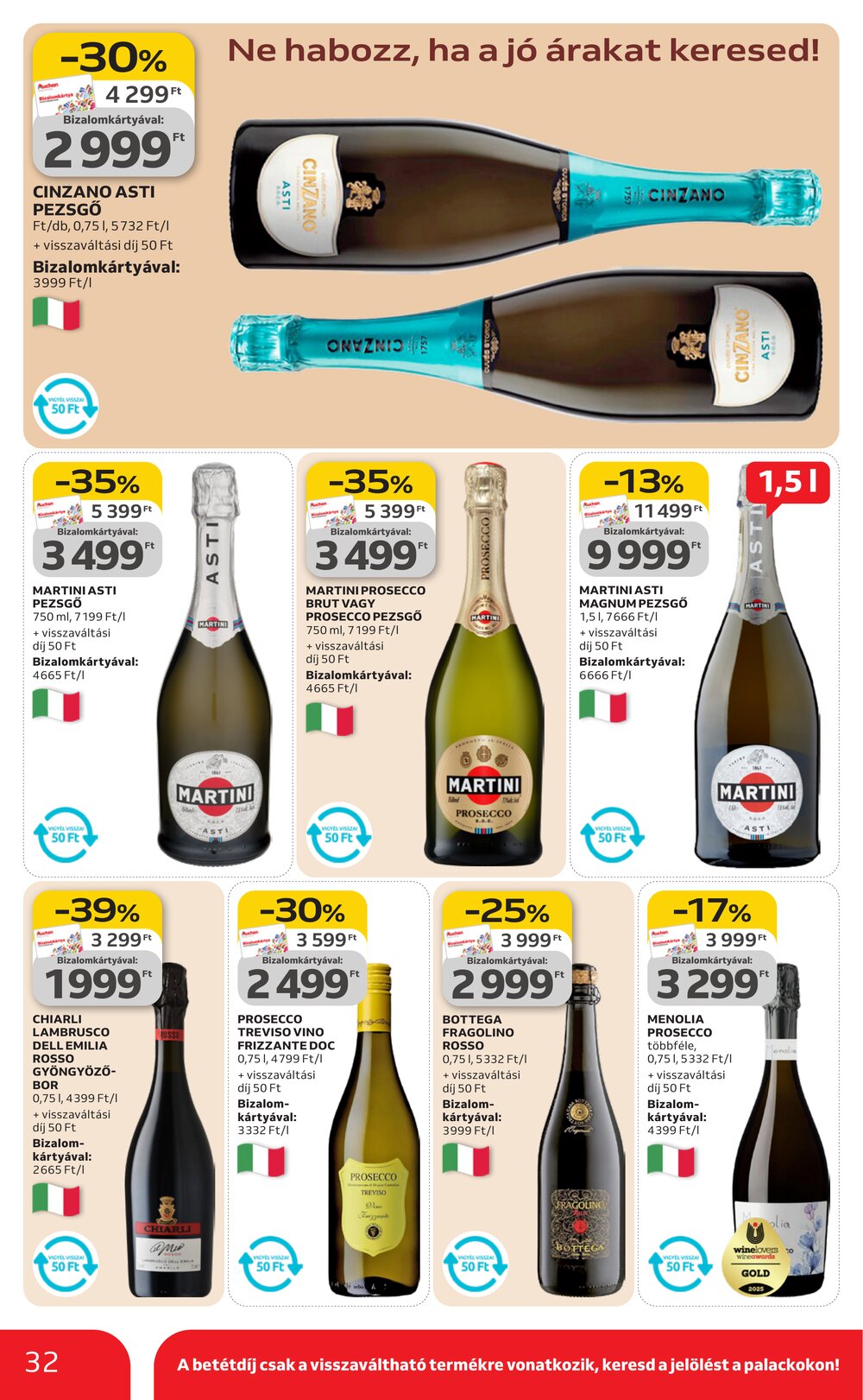 Auchan akciós újság 2026.02.19-től - 32. oldal.