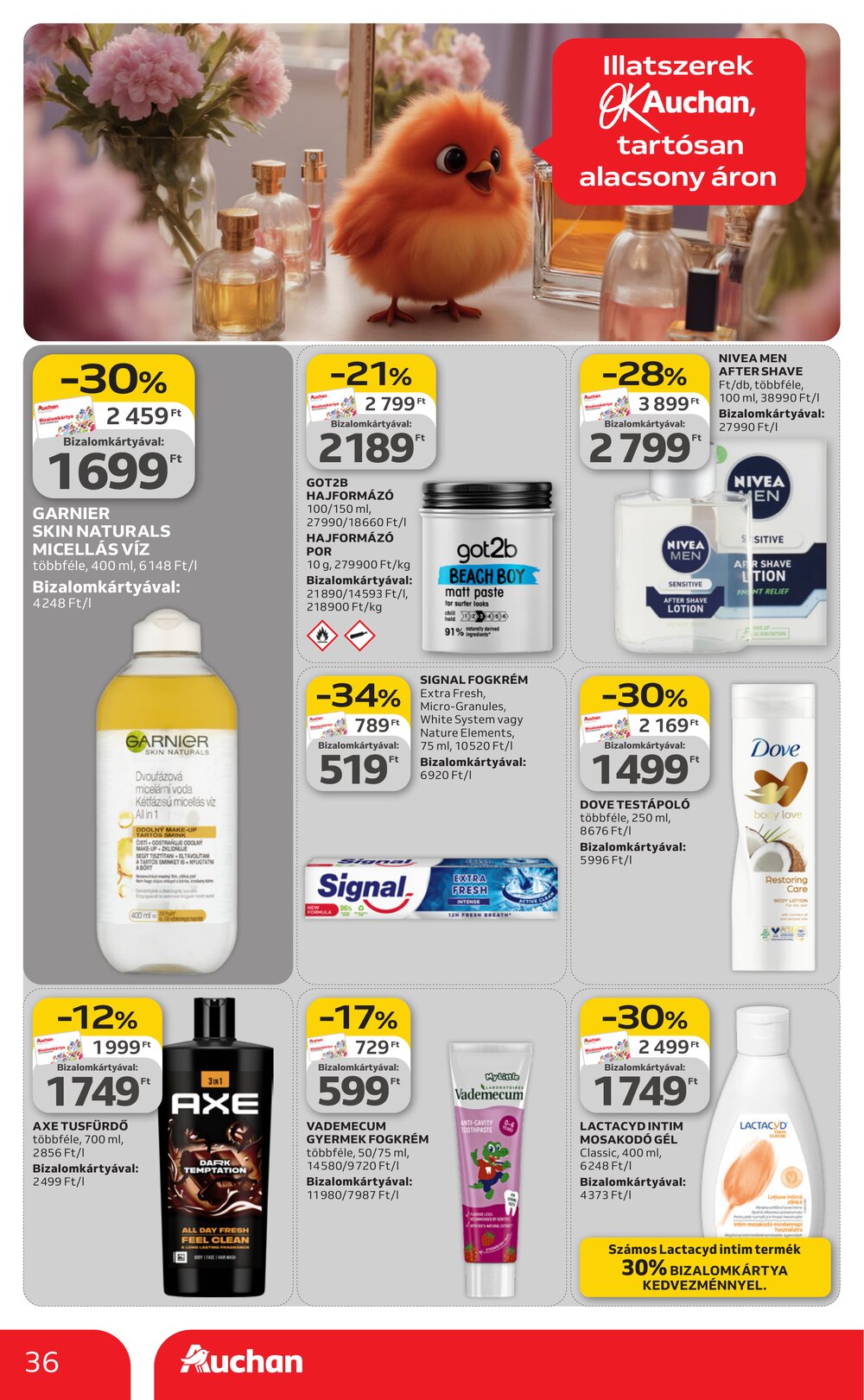 Auchan akciós újság 2026.02.19-től - 36. oldal.