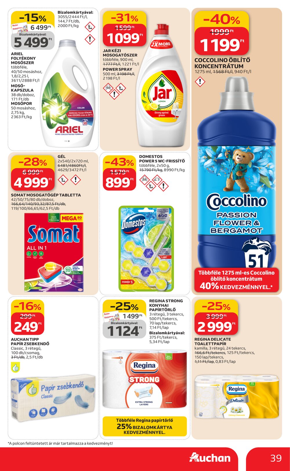 Auchan akciós újság 2026.02.19-től - 39. oldal.