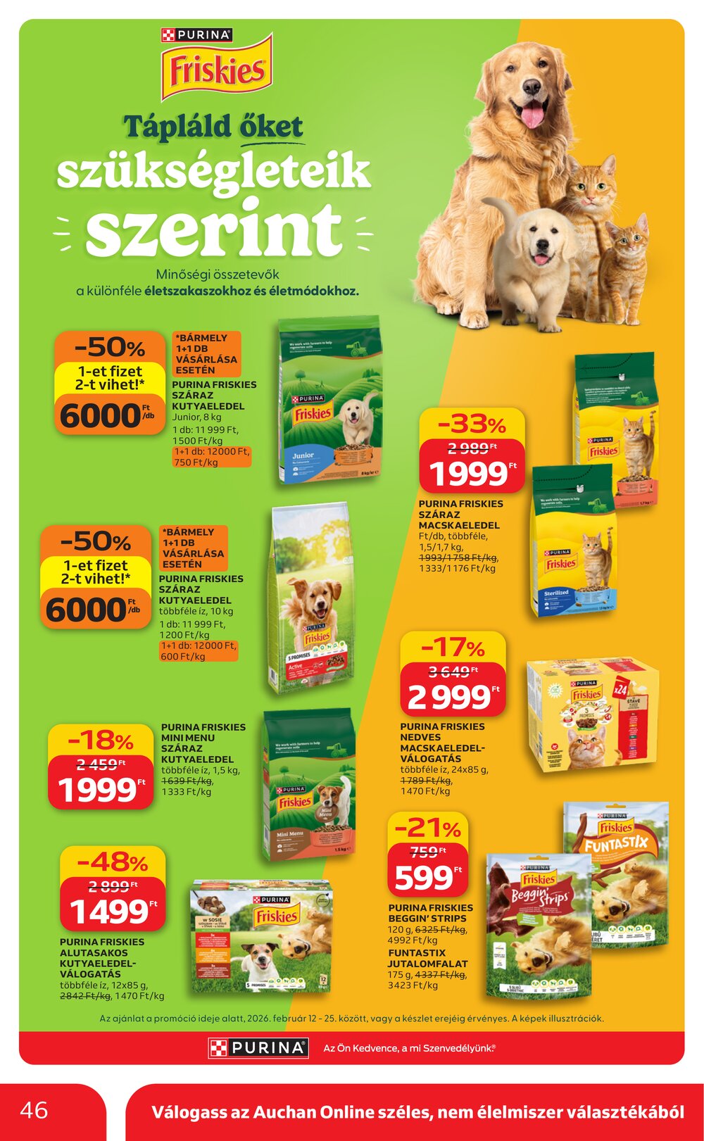 Auchan akciós újság 2026.02.19-től - 46. oldal.