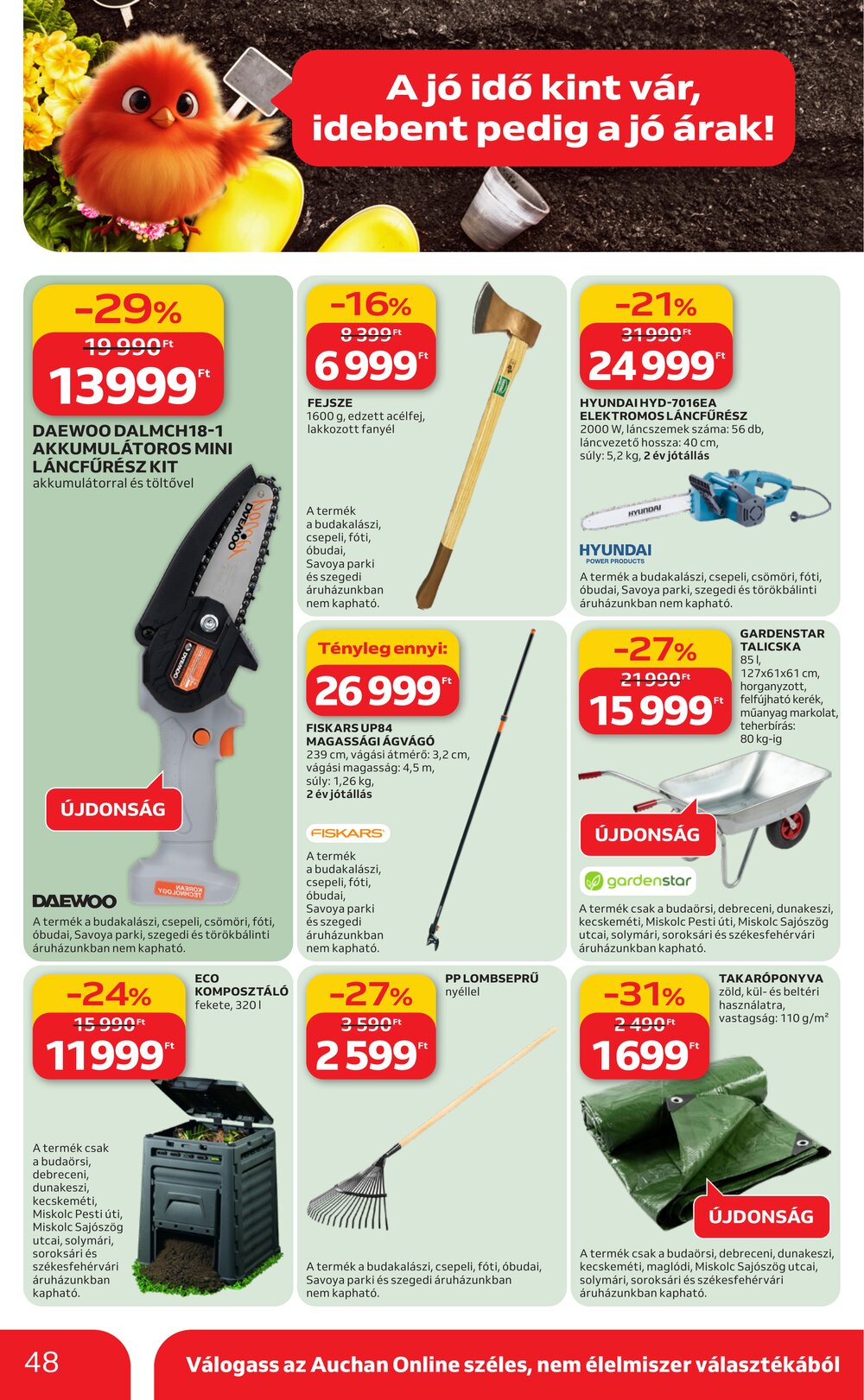 Auchan akciós újság 2026.02.19-től - 48. oldal.