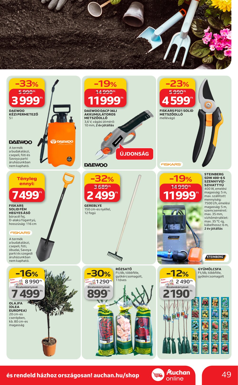 Auchan akciós újság 2026.02.19-től - 49. oldal.