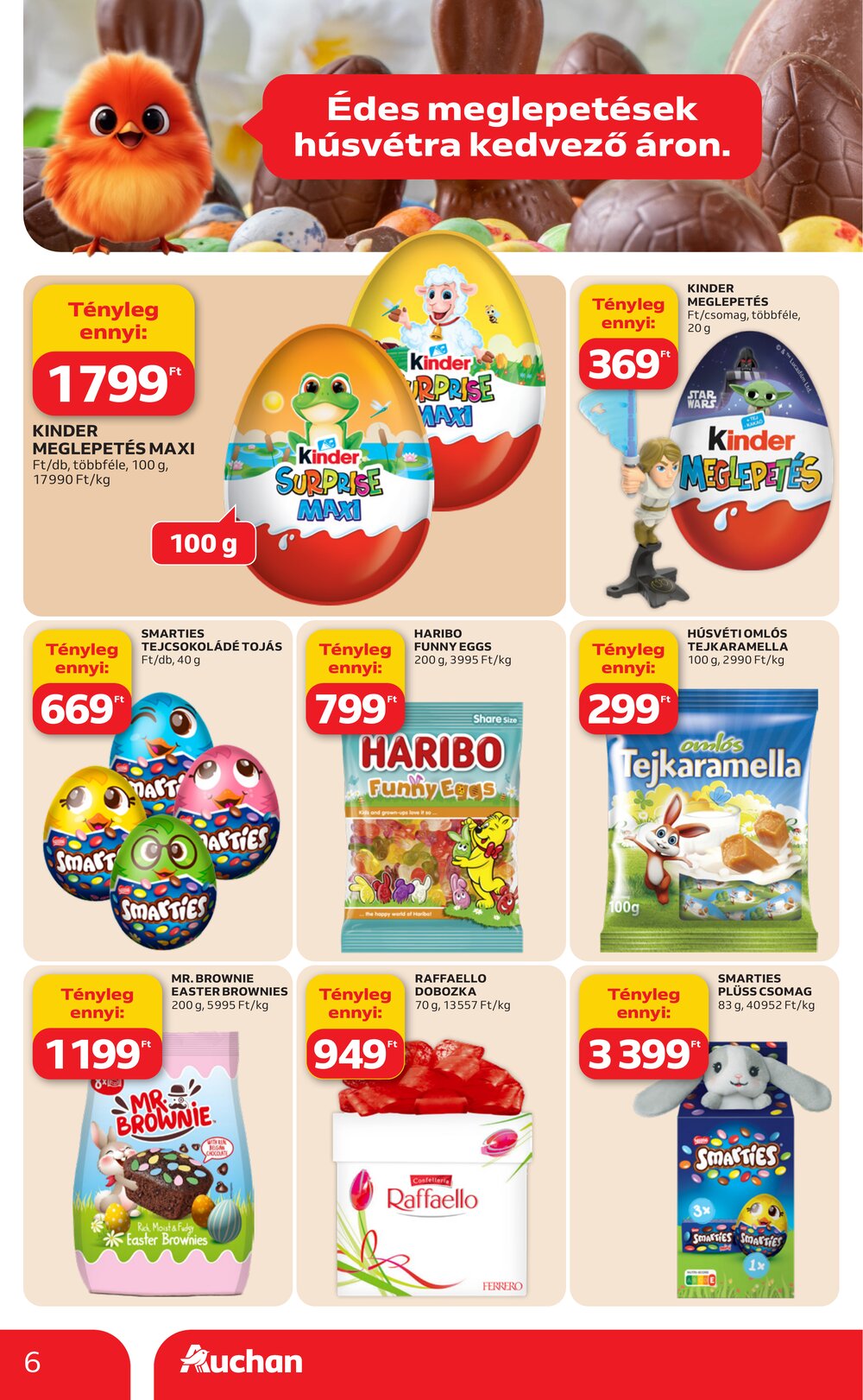 Auchan akciós újság 2026.02.19-től - 6. oldal.