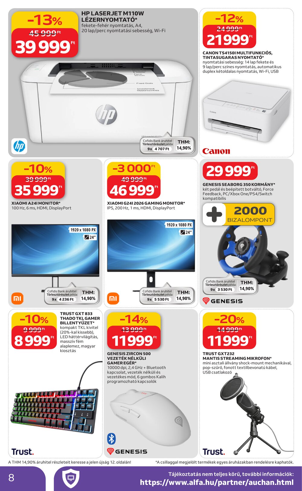 Auchan akciós újság 2026.02.19-től - 8. oldal.