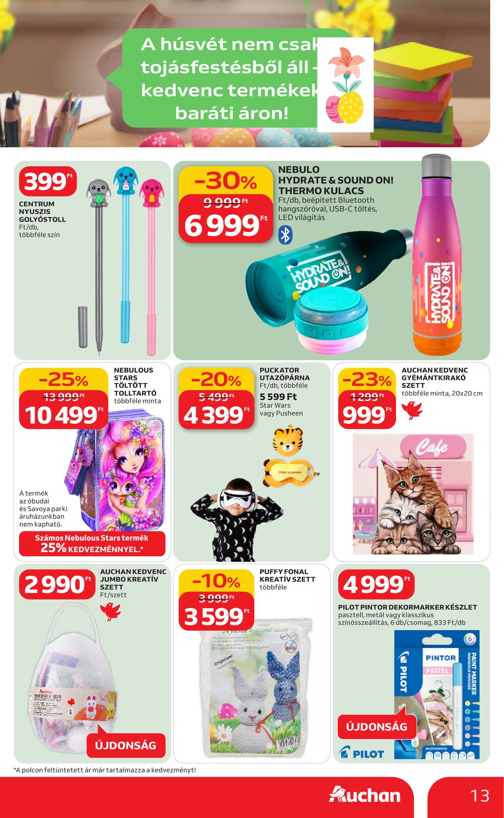 Auchan akciós újság 2026.02.19-től - 13. oldal.