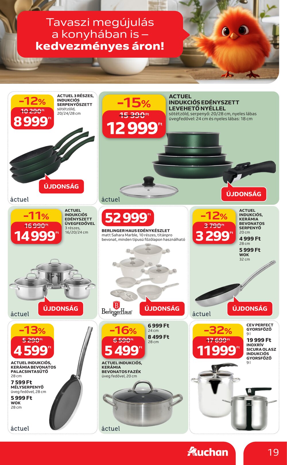 Auchan akciós újság 2026.02.19-től - 19. oldal.