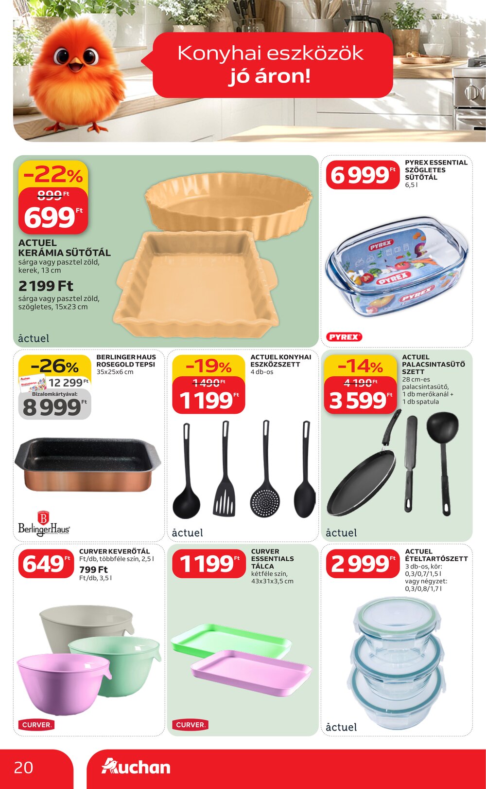 Auchan akciós újság 2026.02.19-től - 20. oldal.