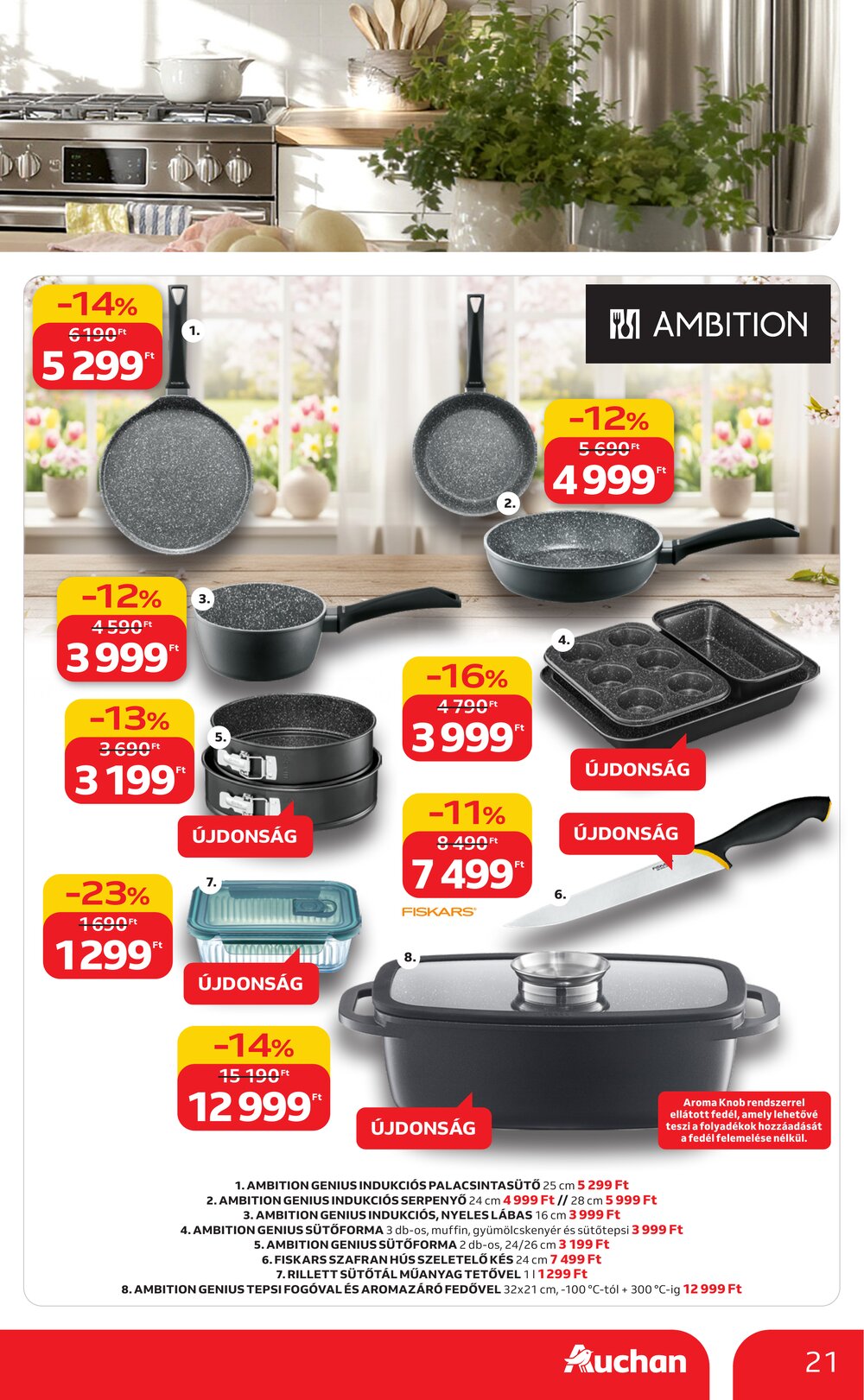 Auchan akciós újság 2026.02.19-től - 21. oldal.