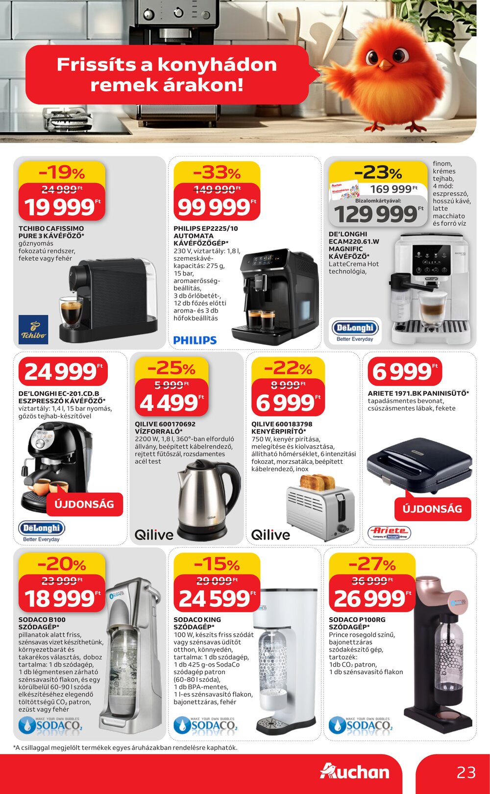 Auchan akciós újság 2026.02.19-től - 23. oldal.