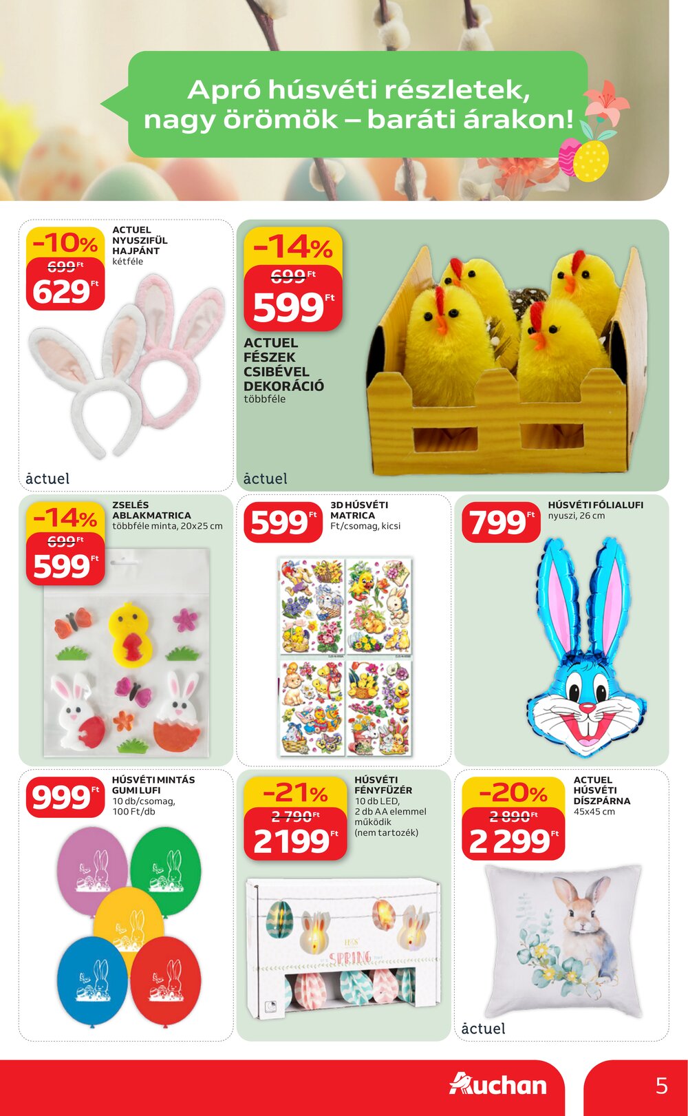 Auchan akciós újság 2026.02.19-től - 5. oldal.